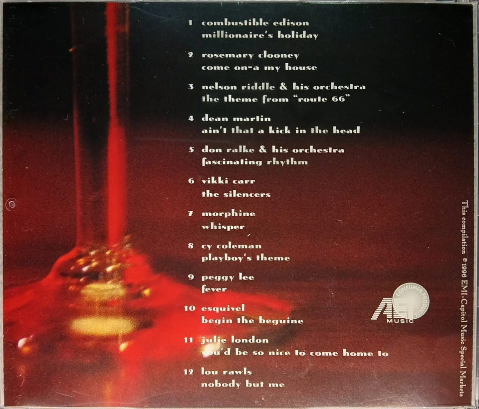 Pottery Barn ~ Martini Lounge ~ Peggy Lee•Esquivel•Julie London•Lou Rawls ~ CD - Imagem 2 de 4