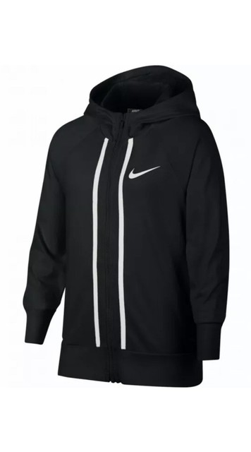 nike girls black hoodie