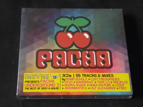 Various - Pacha Underground 3 The Best Of Deep & House (SEALED NEW 3 x CD 2015)