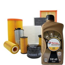 KIT TAGLIANDO SPEED CITROEN C2 1.4 HDi 50KW DAL 09/2003 + OLIO TOTAL Q 9000 5W40
