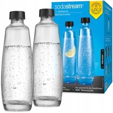Sodastream Duo Glass Bottle, 2 Pieces