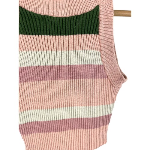 Shein Youth Size 8Y Multicolor Colorblock Knit Tank Top - Picture 4 of 7