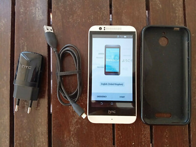 HTC Desire 510 white 8GB RAM smartphone.