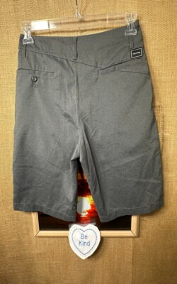 Volcom Surf & Turf 2 way stretch men's gray shorts 29” slim