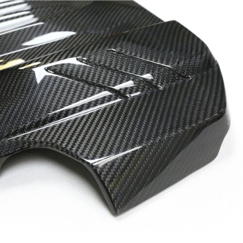 1x Dry Carbon Fiber Engine Cover Replace For BMW F10 M5 F06 F12 F13 M6 2013-16 - Picture 5 of 9