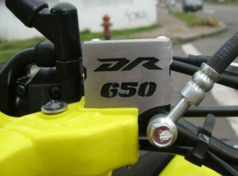 Front Brake Fluid Tank Reservoir Guard Cover Protector For SUZUKI DR 650 DR- 650 - View #14