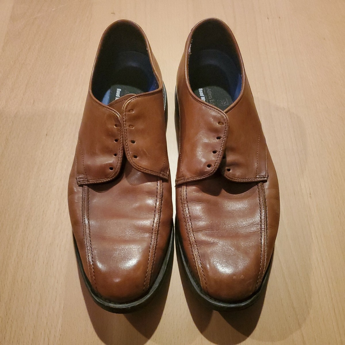 Allen Edmonds Road Warriors Cognac Lace up Oxford Vibram  display picture 1