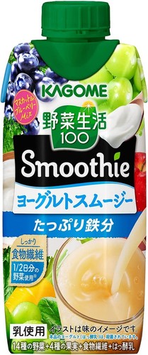 Kagome, Smoothie, 100 % Gemüse & Obst, 330ml x 5 Packungen - Bild 6 von 6