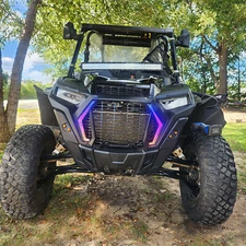 For 2019-2023 Polaris RZR XP 4 1000 UTV LED Turn Signal RGB Fang Accent Lights