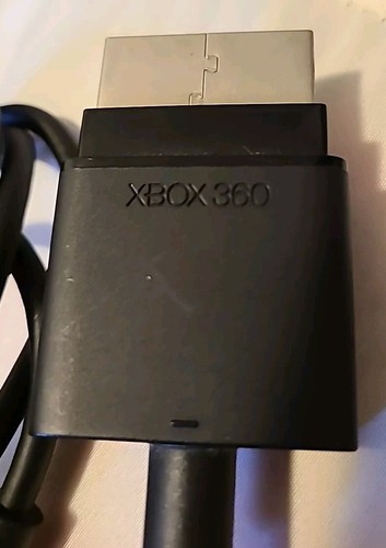 Official Microsoft Xbox 360 Audio Video Composite AV Cable Cord ~ Authentic! - Picture 2 of 4