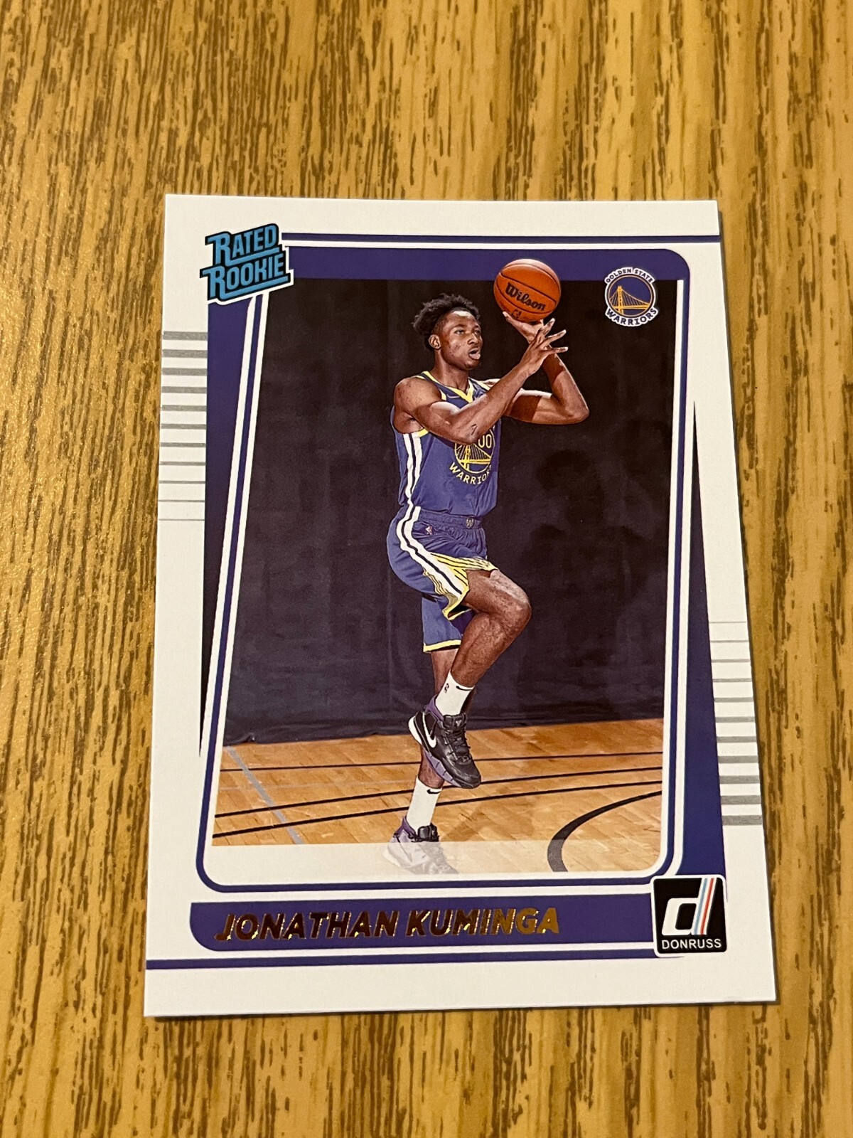 2021-22 Donruss Jonathan Kuminga Rated Rookie RC Golden State Warriors #240