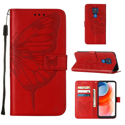 Flip Butterfly Wallet Phone Case For iPhone 17 16 15 14 13 12 11 Pro Max XR 16E