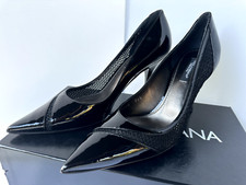 New Dolce & Gabbana Women's Shoes Size 36.5 Black Pump Patent Leather
