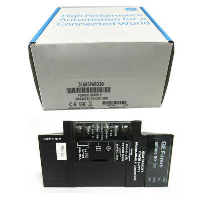 New In Box GE FANUC IC693PWR330 IC693PWR330E Power Supply Unit