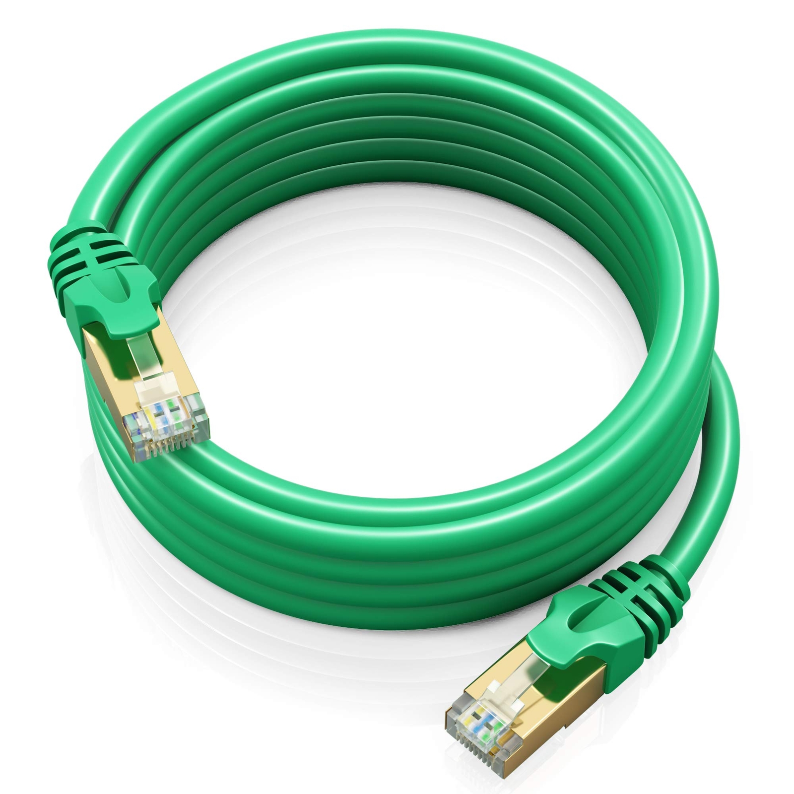 12ft Cat 7 Ethernet Cable - High-Speed LAN Network Patch Cord RJ45-image