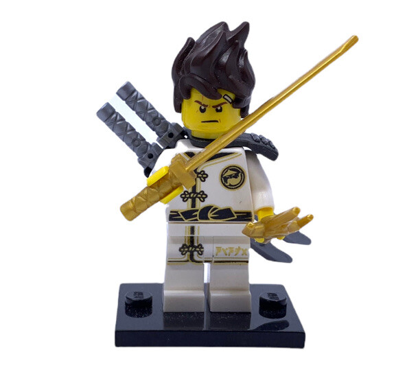 Kai White Wu-Cru Training Gi Lego Ninja Minifigure (5004916 853702