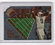 STEVE McNAIR 1998 Absolute RED ZONE DIE CUT #22 Alcorn State HOUSTON OILERS