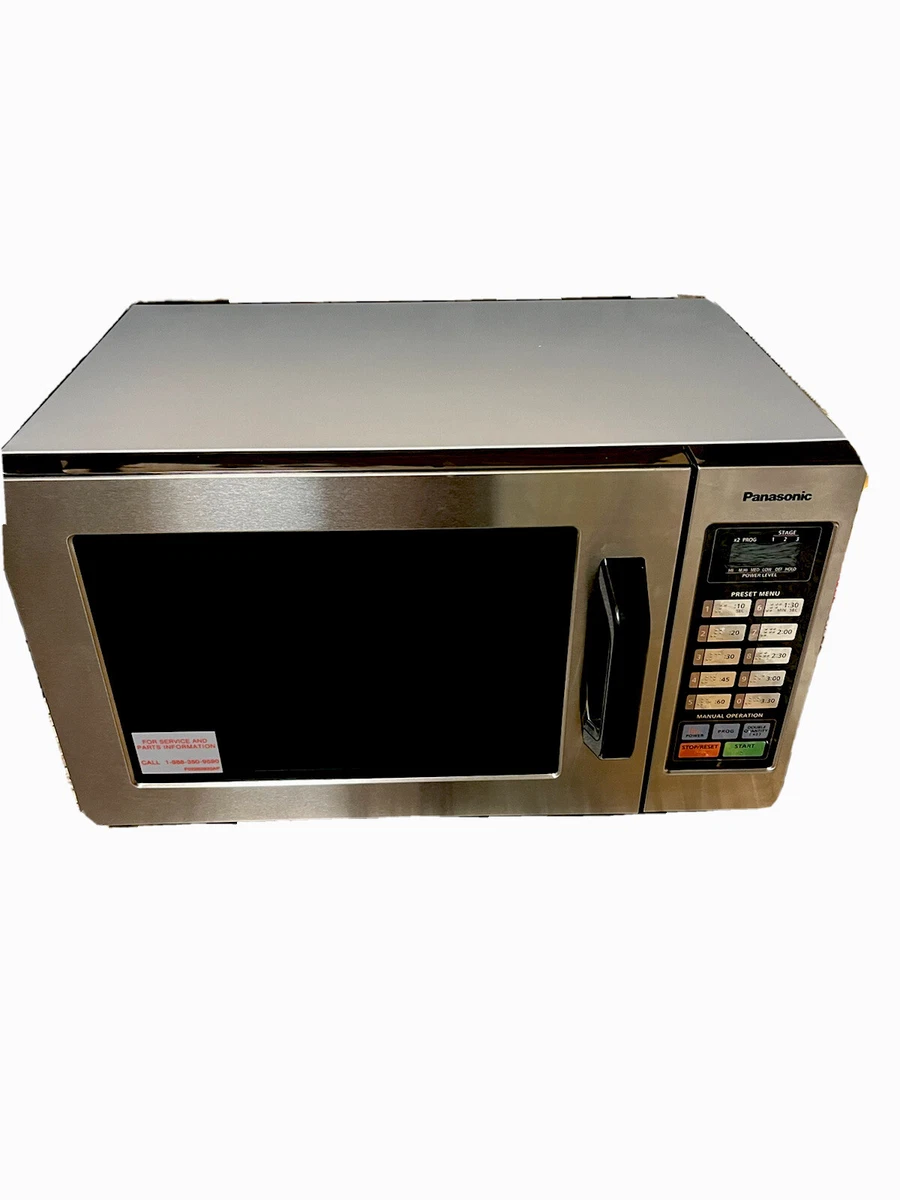 Panasonic NE-1054F - Microwave oven - 0.8 cu. ft - 1000 W - stainless steel