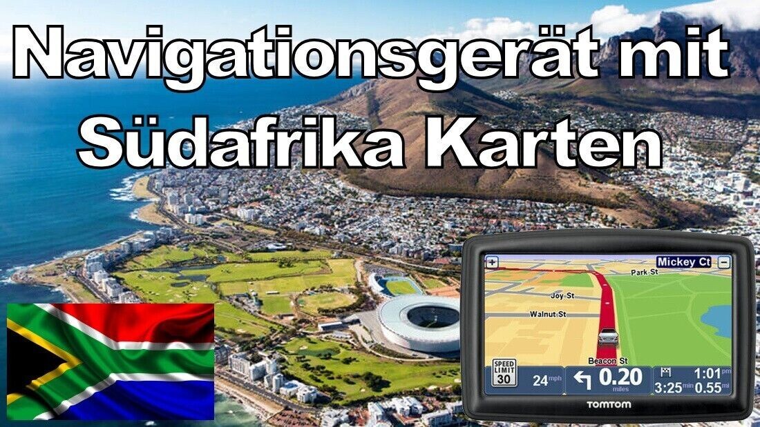 Tomtom Maps South Africa TomTom Navi XL Mit Südafrika Karten Von 2025