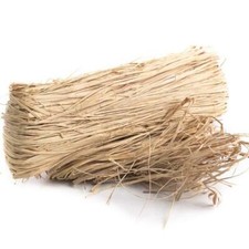 10.5 Ounces of Natural Dried Raffia Ribbon