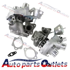 179204+179205 Pair K0CG Turbos NEW For Ford 2010-2012 F-150 Trucks EcoBoost 3.5L