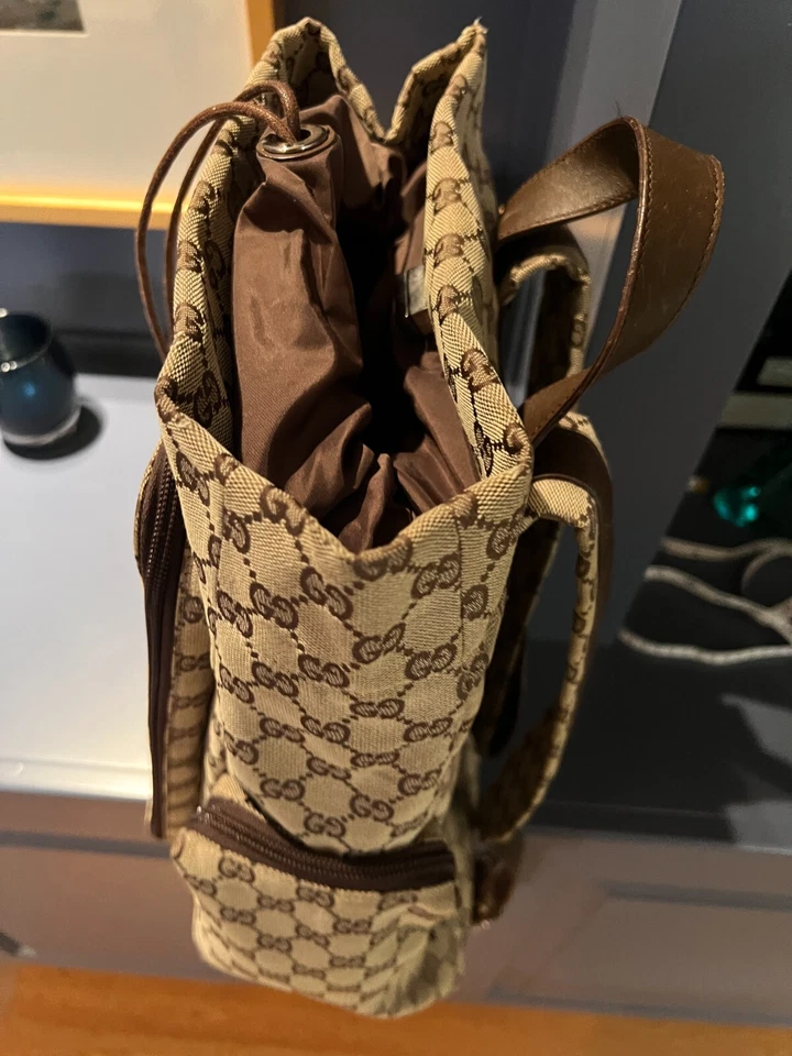 Authentic Gucci backpack or large nappie bag backpack With Additional Detached - Image 2 of 4