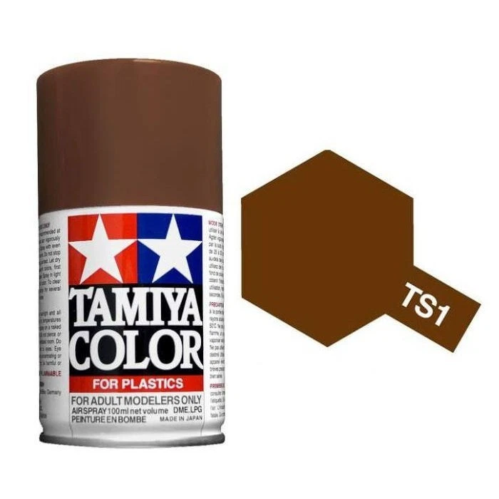 TAMIYA TS RANGE PLASTIC SPRAY PAINT 100ml CAN TS1-TS40 Model Spray Paint