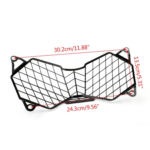 Protector de faros delanteros rejilla protectora para Tiger 800 XC/XCX Explorer 1200 negro V1 - Imagen 3 de 7