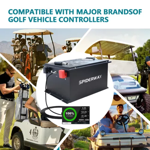 36V 105Ah Lithium LiFePO4 Golf Cart Battery 6000+ Cycles 200A BMS /Fast Charger - Picture 8 of 27