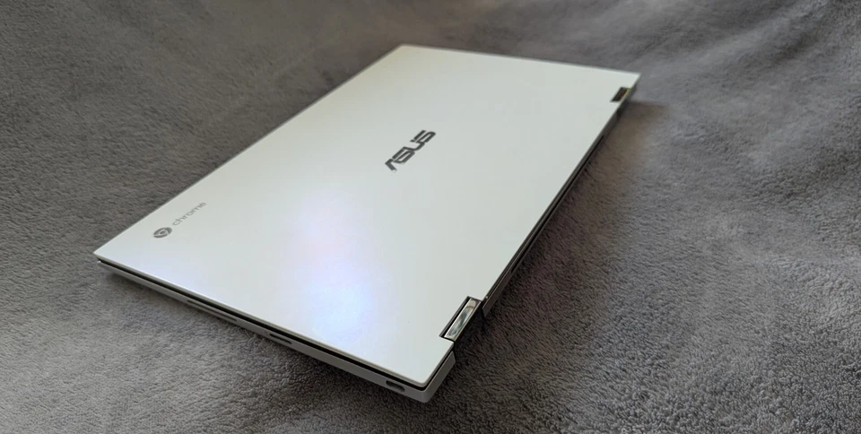 Asus Chromebook Flip C436F 14" FHD Touch i7 16GB 256GB SSD Aerogel White - Image 4 of 4