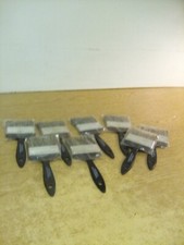 Lot Of 8 3" Pure Bristle Made In Indonesia Paint Brushes