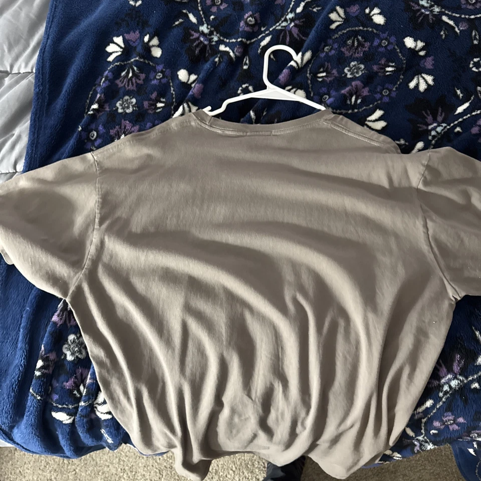 Camiseta de manga corta Kith XL marrón con logotipo bordado para hombre Foto 3 de 4