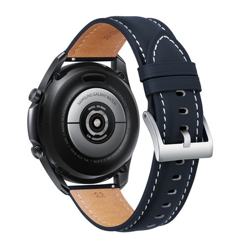 Leather Strap Stitching Band Watch For Samsung Galaxy Watch 3 Bracelet 41mm 45mm - Picture 8 of 29
