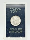 1884-CC Carson City Morgan Silver Dollar Uncirculated In Case