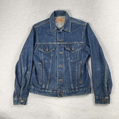 Vintage Levi's Denim Jean Jacket 70506-0216 Made in USA Size 38