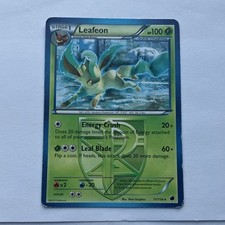 Pokémon Leafeon 11/116 Plasma Freeze Regular Rare Team Plasma Stage 1 HP 100