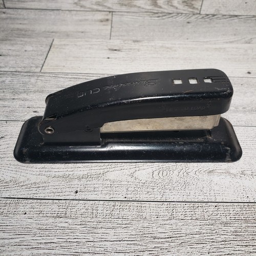 3 Vintage Swingline Cub Staplers Red Tan Black Working Office Retro Quality USA - Picture 11 of 15