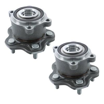 2Pcs For Nissan Altima Maxima Pathfinder Murano FWD Rear Wheel Bearing and Hubs