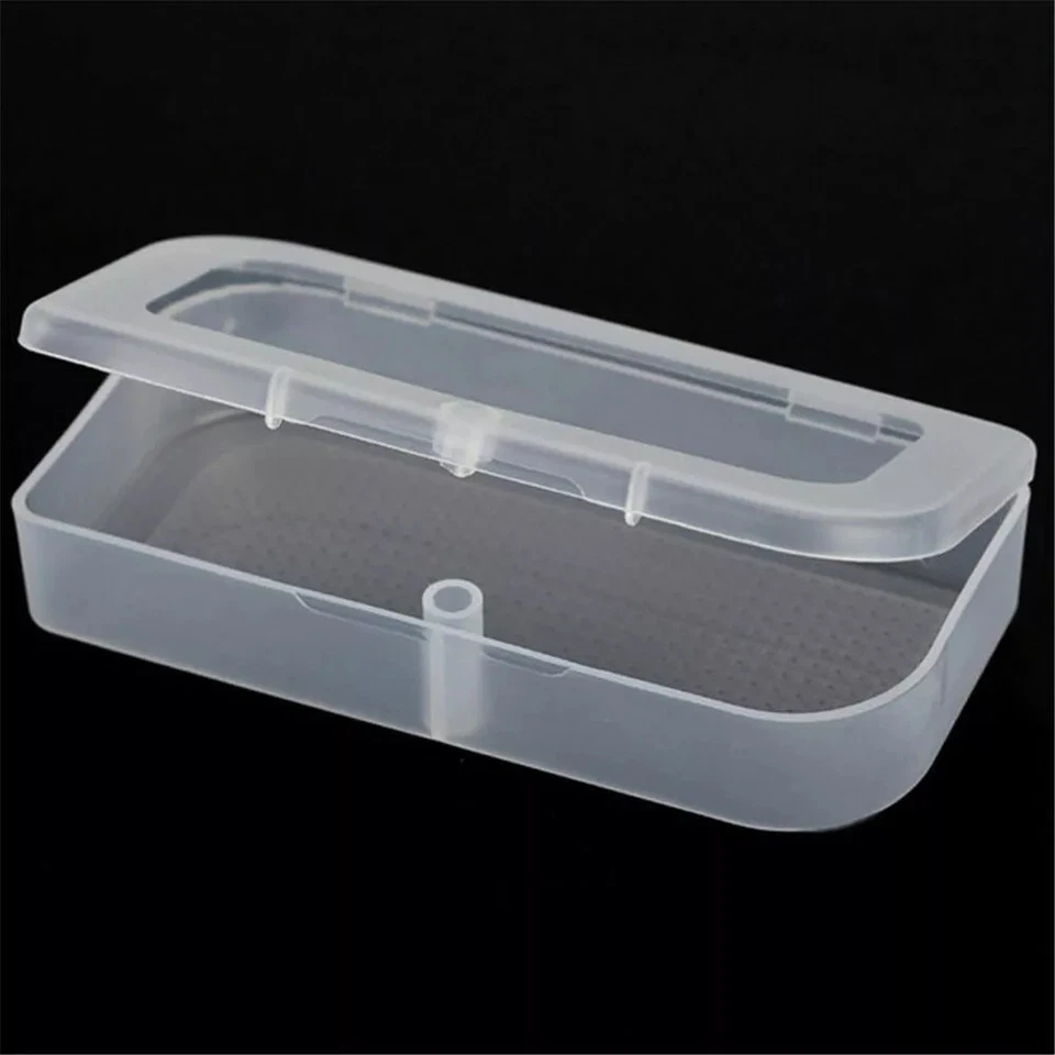 20Pcs Clear Plastic Small Box Hook Jewelry Earplugs Storage Container Beads Case - Image 4 of 4
