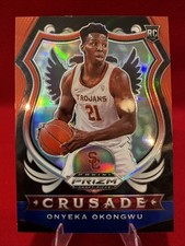 2020 Prizm Draft Picks Onyeka Okongwu Crusade RC Red White Blue PRIZM #85. *B4