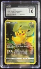 Pokemon 2023 SWSH Crown Zenith Pikachu Galarian Gallery Card #GG30/GG70 CGC 10