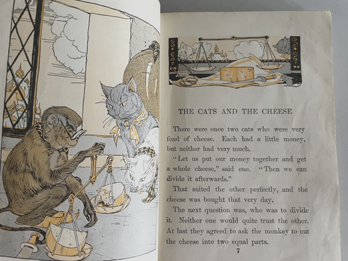 1923 Antique Illus. Children's Book "Story Hour Readers Revised, Book Three" HC - Imagen 9 de 13