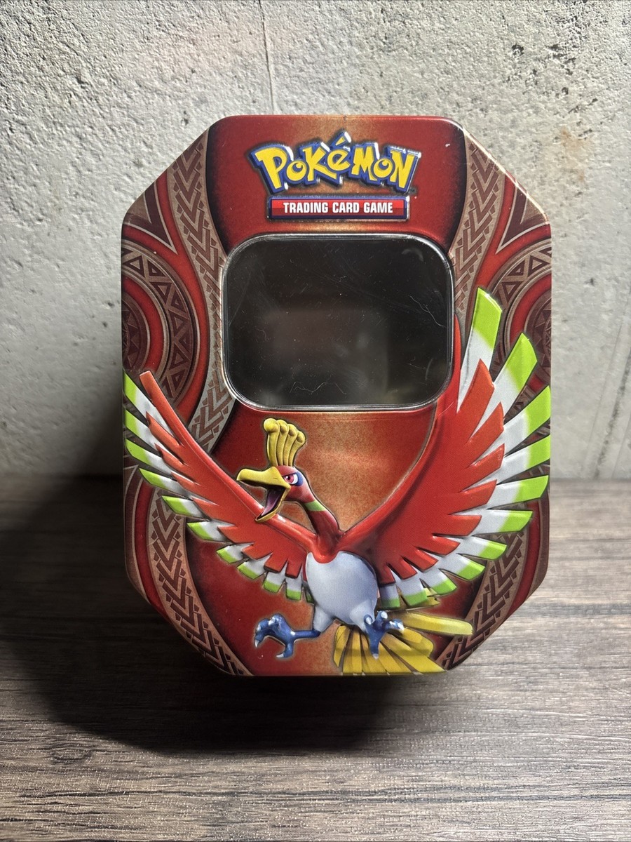 Pokemon Ho-Oh GX Mysterious Powers Tin Collector Pack EMPTY TIN