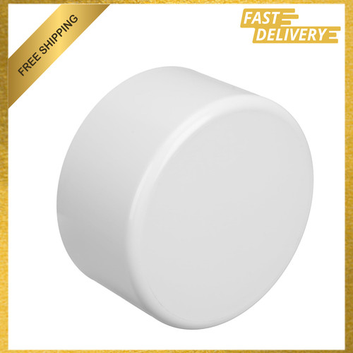8 Inch PVC End Cap Flat Top Schedule 40 Sewer Drain Pipe fitting White Durable