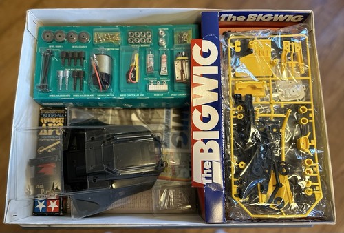 ORIGINAL TAMIYA “THE BIGWIG” 1:10th 1986 First Edition OFF ROAD BUGGY 5857 VTG - Picture 7 of 14