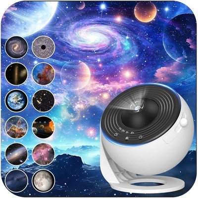 HD Star Projector - 13 Celestial Patterns with Adjustable Focus for Dreamy Rooms