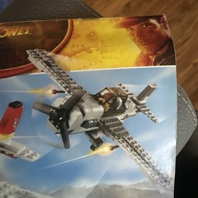 Manual Only Lego 7198 Indiana Jones Last Crusade FIGHTER PLANE U10
