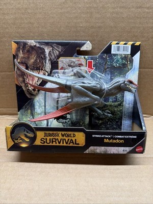 Jurassic World Survival Strike Attack Mutadon Action Figure JKL72, 2026  
