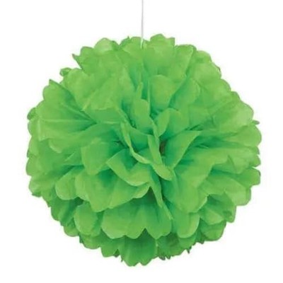Unique Party 16 1 Count Vibrant Paper Parties Green Inch Classic Lime Standard