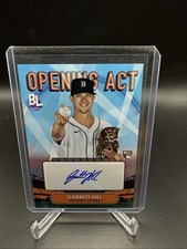 2023 Topps Big League Garrett Hill Opening Act Autograph Rookie OAA-GHI Tigers
